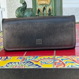 Loewe Metallic Leather Long wallet